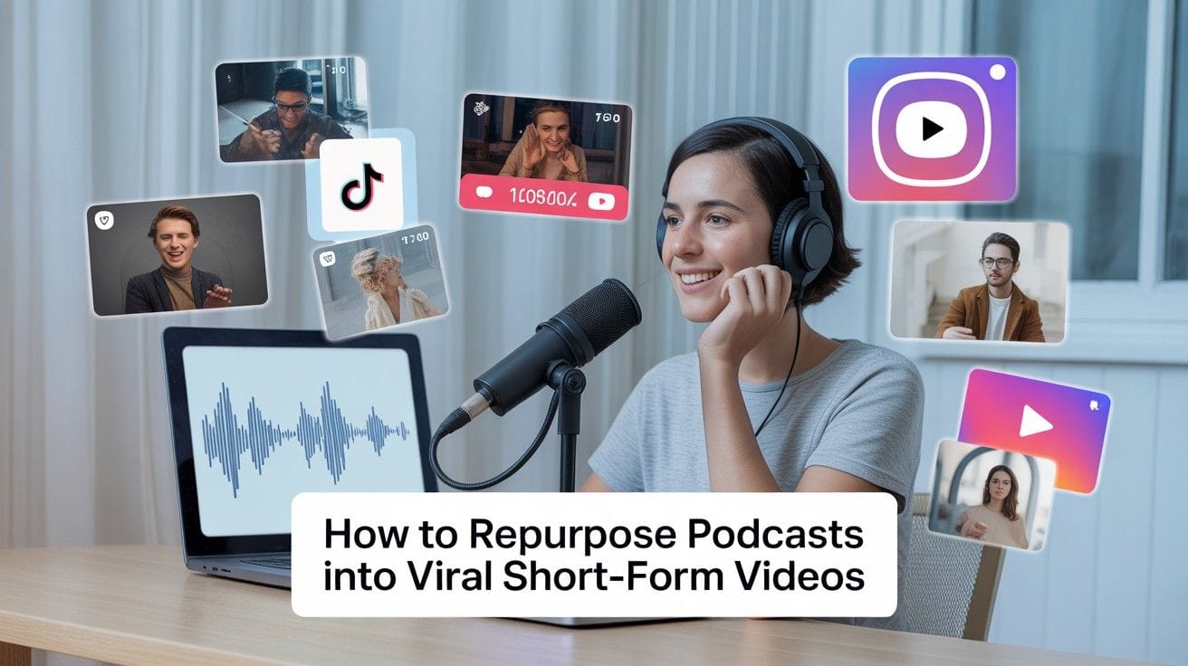 How to Repurpose Podcasts into Viral Short-Form Videos
