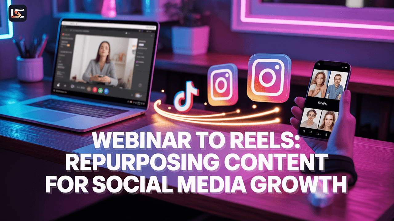 Webinar to Reels: Repurpose Content with AI Tools