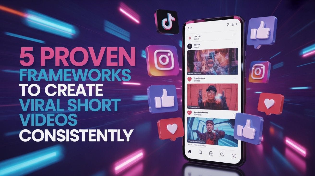 5 Proven Frameworks to Create Viral Short Videos Consistently