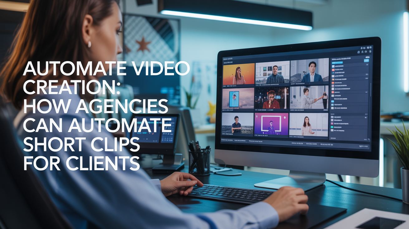 Automate Video Creation: How Agencies Can Automate Short Clips for Clients