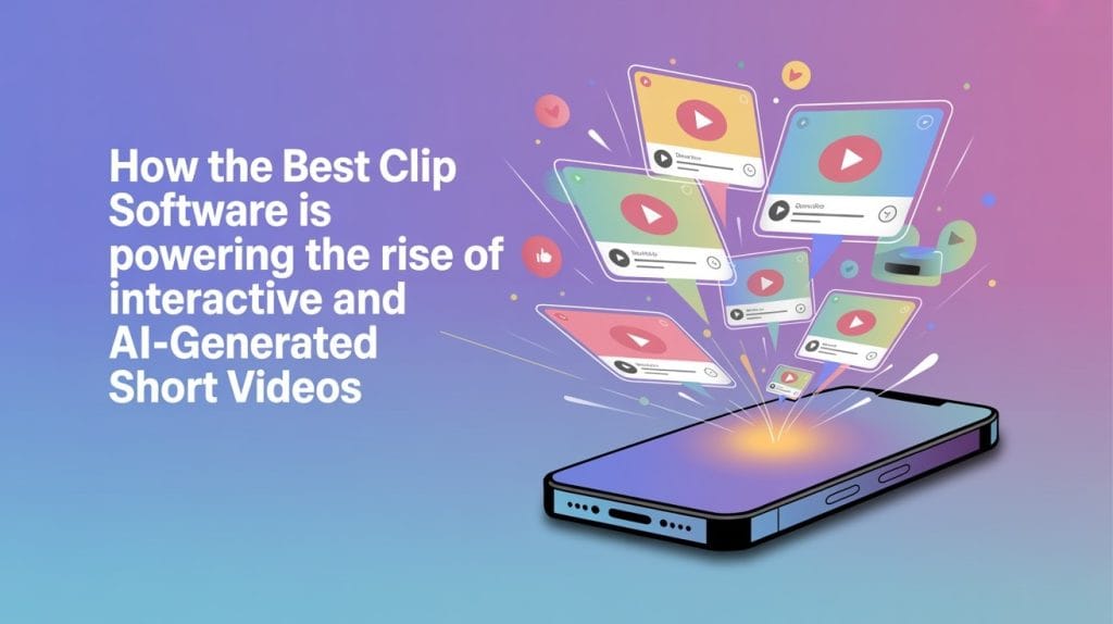 How the Best Clip Software Is Powering the Rise of Interactive and AI-Generated Short Videos